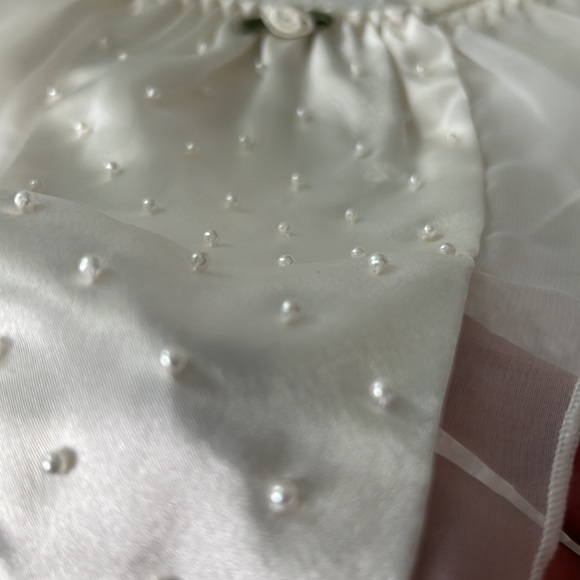 NWOT Vintage Victoria Secrets gorgeous Rare Vintage pearled thong panty 💗 - Picture 8 of 9